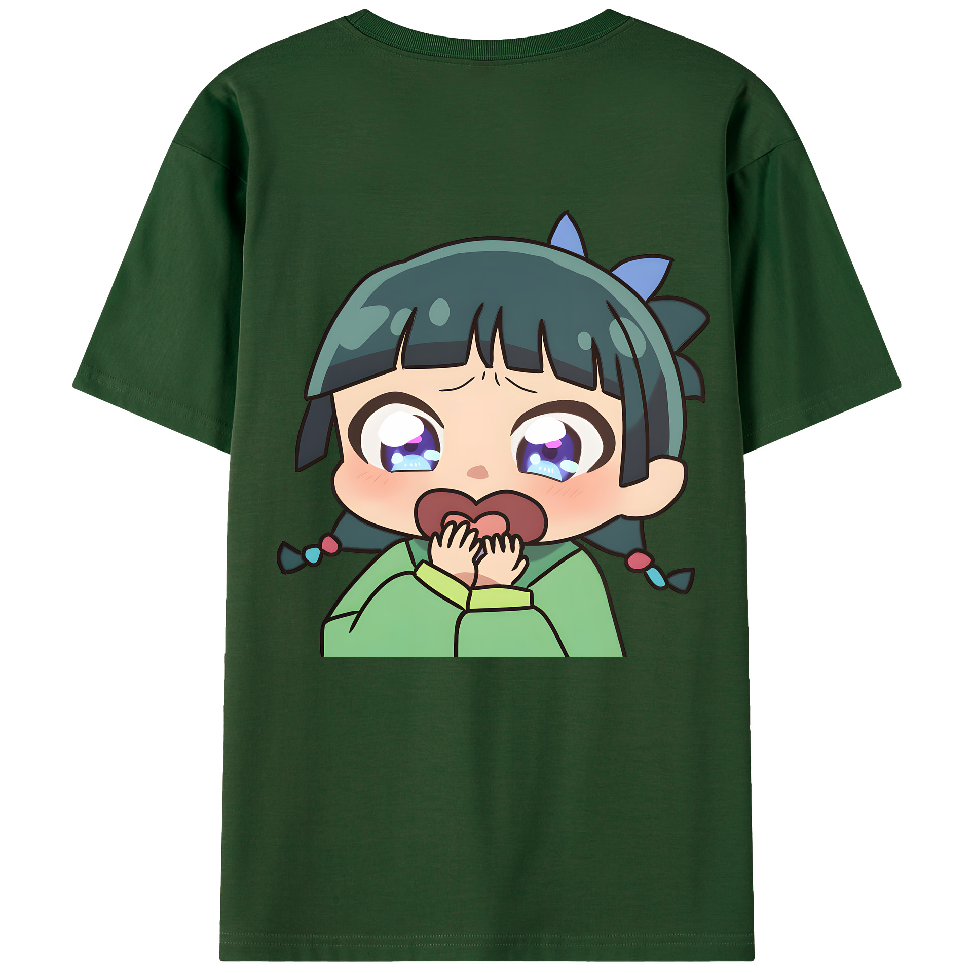 （画像用） 薬屋のひとりごと The Apothecary Diaries 綿100％半袖Tシャツ（背面プリント）